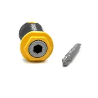 Отвертка Ergonic Stubby с двухсторонней битой SL5.5хPH2 60мм