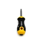 Отвертка Ergonic Stubby с двухсторонней битой SL5.5хPH2 60мм