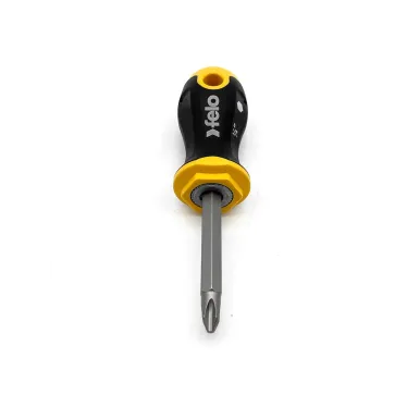 Отвертка Ergonic Stubby с двухсторонней битой SL5.5хPH2 60мм
