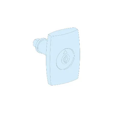 Ручка с замком +2 ключа 405 IP55