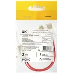 Коннектор 3шт MONO 10мм (разъем-15см-разъем) IEK
