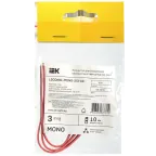 Коннектор 3шт MONO 10мм (15см-разъем) IEK