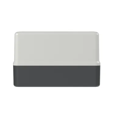 Пластиковый бокс для DMP32 с черной ручкой типа IP65 кабельные вводы 2хM25 сверху и снизу, 2хM20 с тыльной стороны