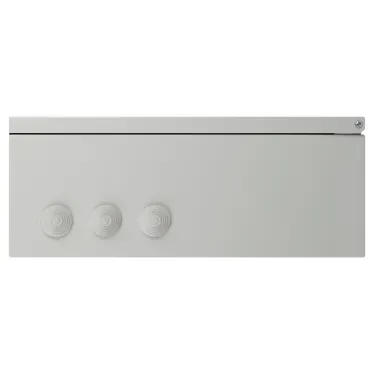 Корпус металлический навесной SIMPLE ЩУ-3-1-1м 2-х дверный (445х400х155)герм замок IP54 У2 серый