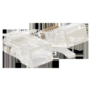 Коннектор RJ-45 TERACOM неэкранированный 8P8C Cat.5E универсальный (упак.10шт)