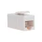 Адаптер проходной формата Keystone Jack RJ-45(8P8C) UTP CAT 5e