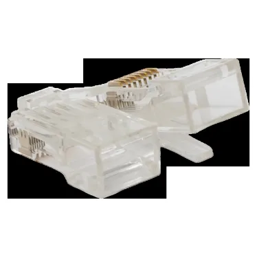 Коннектор RJ-45 TERACOM PRO неэкранированный 8P8C 30мкд Cat.6 универсальный (упак.20шт)
