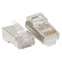 Коннектор RJ-45 TERACOM экранированный 8P8C Cat.5E универсальный (упак.20шт)