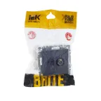 BRITE Розетка двойная TV+RJ45 кат.5E РТВ/РК12-БрМ маренго