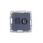 BRITE Розетка двойная TV+RJ45 кат.5E РТВ/РК12-БрМ маренго
