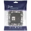 Розетка RJ45+TV, Эра Elegance, антрацит, 14-3110-05