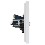 FORTE@PIANO Розетка двойная TV+RJ45 кат.6 FP237 белый IEK
