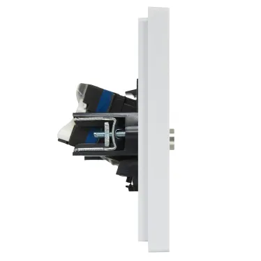 FORTE@PIANO Розетка двойная TV+RJ45 кат.6 FP237 белый IEK