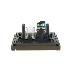 FORTE@PIANO Розетка двойная TV+RJ45 кат.5E FP336 серый IEK