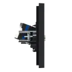 FORTE@PIANO Розетка двойная TV+RJ45 кат.6 FP137 черный IEK