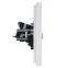 FORTE@PIANO Розетка двойная TV+RJ45 кат.5E FP236 белый IEK