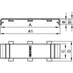 Накладка на стык 200 GAN In-liner