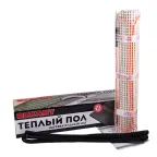 Теплый пол, нагревательный мат Extra, двухжильный, площадь 2 кв м, 0.5х4 м, 320 Вт, REXANT