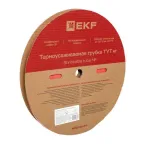 Трубка термоусаживаемая ТУТ нг 12/6 красная рулон PROxima