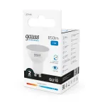 Лампа светодиодная LED 11 Вт 850 лм 6500К софит MR16 холодный GU10 AC 220В Elementary Gauss