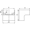 Угол внутренний 15x17 AIM In-liner