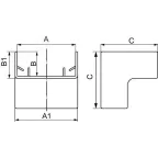 Угол внутренний 15x17 AIM In-liner