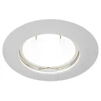 Светильник штампованный MR16,12V/220V, 50W белый ST3 WH