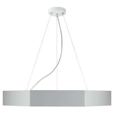 Светильник LED Geometria Hexagon SPO-123-W-40K-045 45Вт 4000K 2500Лм IP40 600*80 белый подвесной драйвер внутри