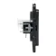 Стокгольм Механизм Розетки RJ-45 1-местной черный