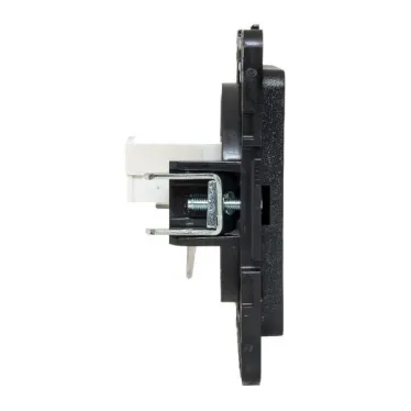 Стокгольм Механизм Розетки RJ-45 1-местной черный