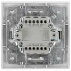 Выключатель Intro Plano 1-106-01 тройной, 10А-250В, IP20, СУ, Plano, белый