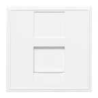 Розетка RJ45, категории 6 (ширина 2 модуля)