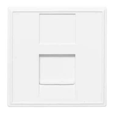 Розетка RJ45, категории 6 (ширина 2 модуля)