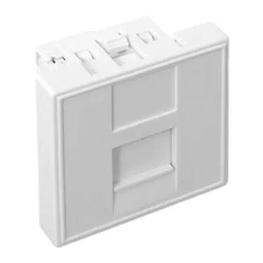 Розетка RJ45, категории 6 (ширина 2 модуля)