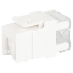 Люки ОФИС 18-8002-01 Коннектор RJ45 CAT6 UTP Keystone, цвет белый