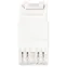 Люки ОФИС 18-8002-01 Коннектор RJ45 CAT6 UTP Keystone, цвет белый