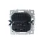 BRITE Розетка с заземлением с защитными шторками 16А с USB A+C 18Вт РЮш11-1-БрТБ бронза