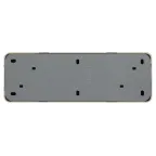 Розетка Intro Quadro 2-208-02 с заземлением четырехместная 4х2P+E, 16А-250В, IP20, ОУ, слоновая кость