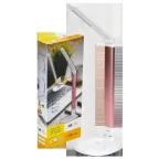 LIGHTING Светильник светодиодный настольный 2010 7Вт на подставке QI-заряд розовый IEK