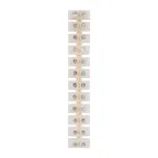 Колодка клеммная КВ-12, 16А, 12 кв мм, индивидуальная упаковка, (1 шт/уп), REXANT