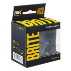 BRITE Розетка USB A+A 3.1А РЮ10-1-БрМ маренго