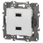 Устройство зарядное USB, 5В-2100мА, Эра Elegance, белый, 14-4110-01