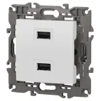 Устройство зарядное USB, 5В-2100мА, Эра Elegance, белый, 14-4110-01