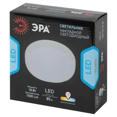 Светильник светодиодный LED 15-18-4K накладной круглый 18Вт 4000K