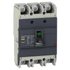 Выключатель автоматический трехполюсный EZC250F 200А 18кА