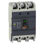 Выключатель автоматический трехполюсный EZC250F 200А 18кА