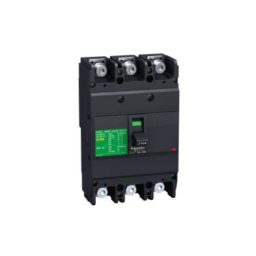 Выключатель автоматический трехполюсный EZC250F 200А 18кА