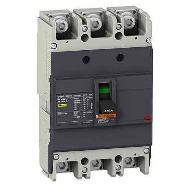 Выключатель автоматический трехполюсный EZC250F 200А 18кА