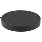 Светильник LED Geometria Ring SPO-131-B-40K-045 45Вт 4000К 4000Лм IP40 600х80 черный подвесной драйвер внутри