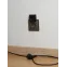 BRITE Розетка с заземлением с защитными шторками и крышкой 16А IP44 РСбш10-3-44-БрШ шампань